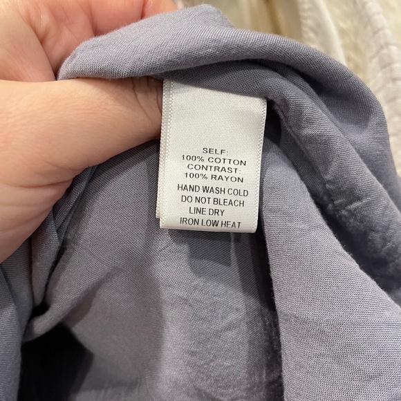 Promesa lavender cotton gauze dress/tunic - Picture 5 of 5